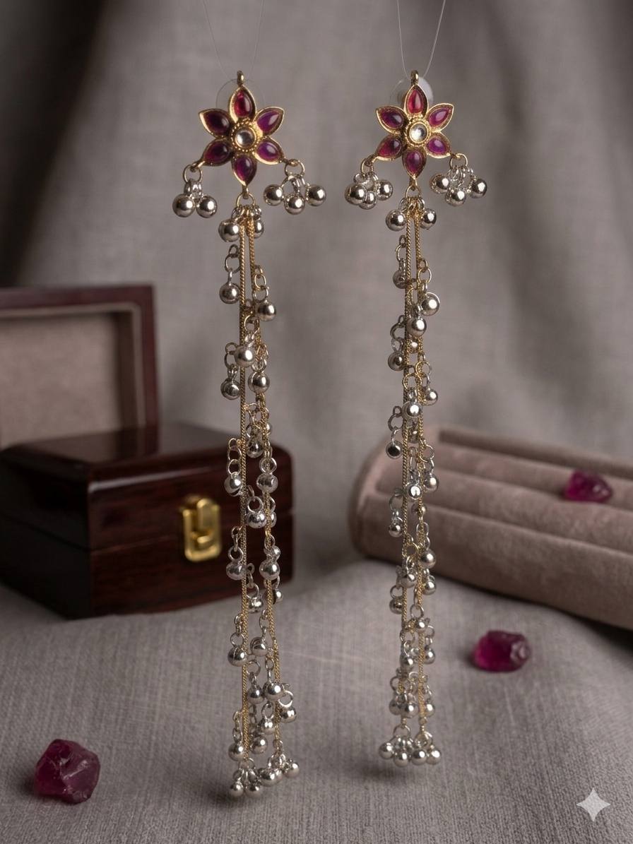 Phool Mala Earrings