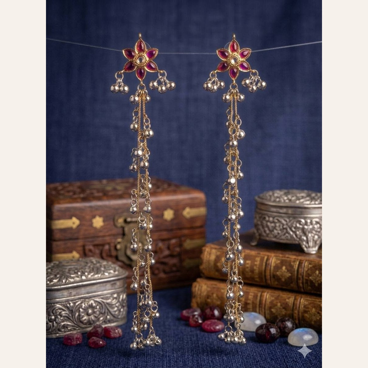 Phool Mala Earrings